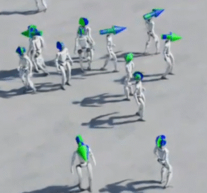 ヒューマノイドが「歩き方」を独学する瞬間!